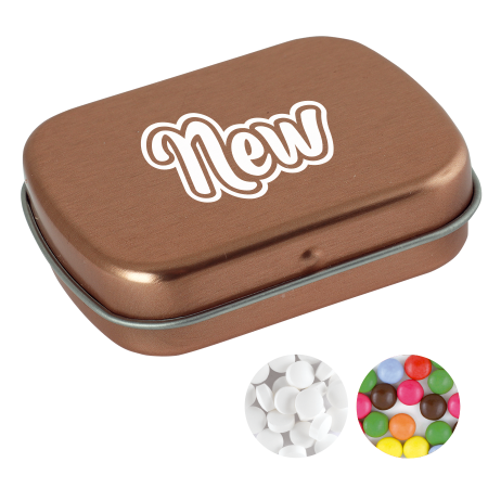 Scharnierblik met mintjes