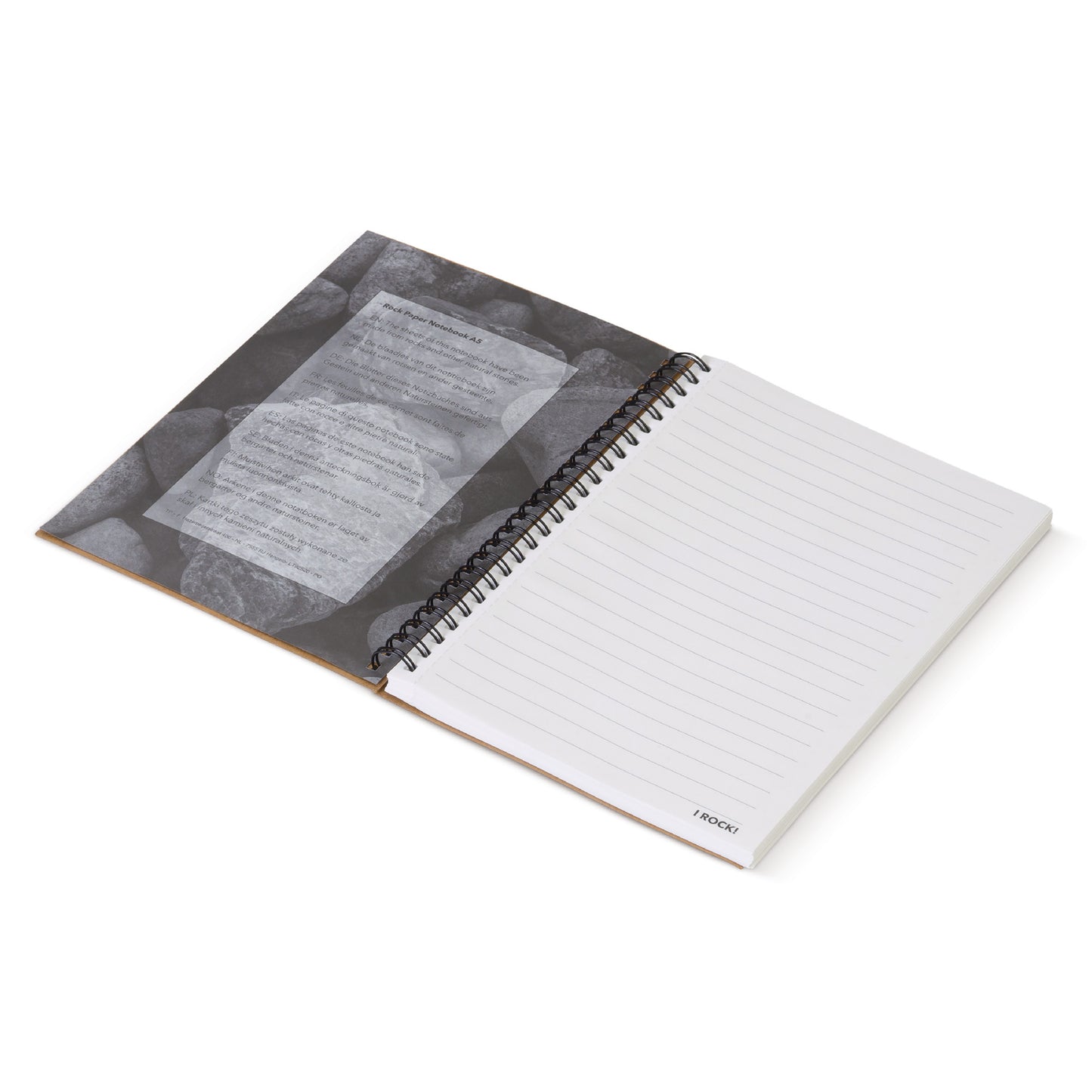 Rock paper notitieboek A5