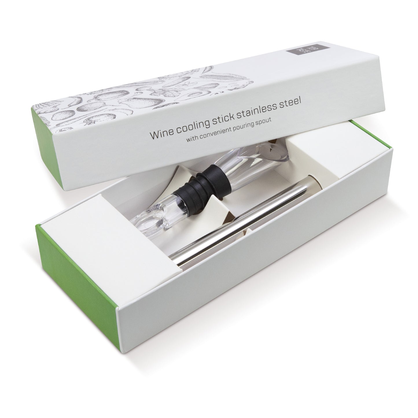 Wijnkoeler stick RVS