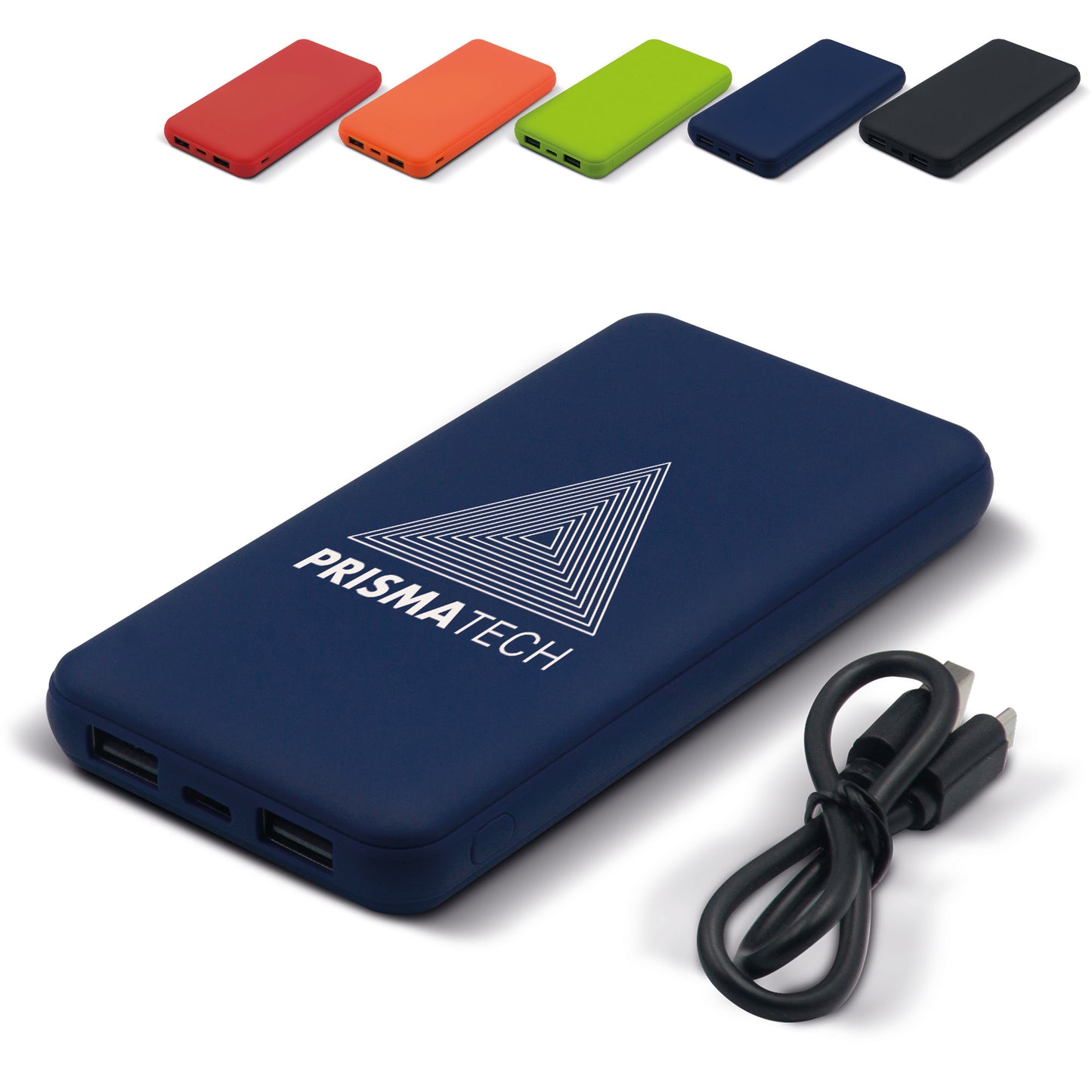 Powerbank Elite rubberised 8.000mAh