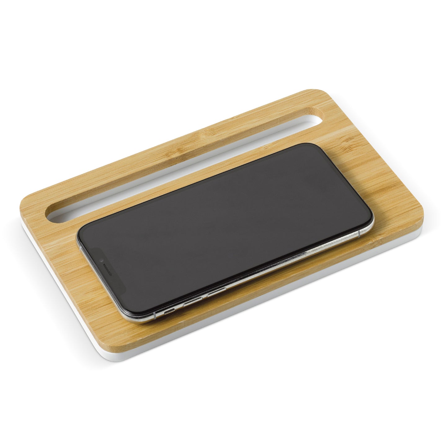 Draadloos oplaadstation bamboe 5W