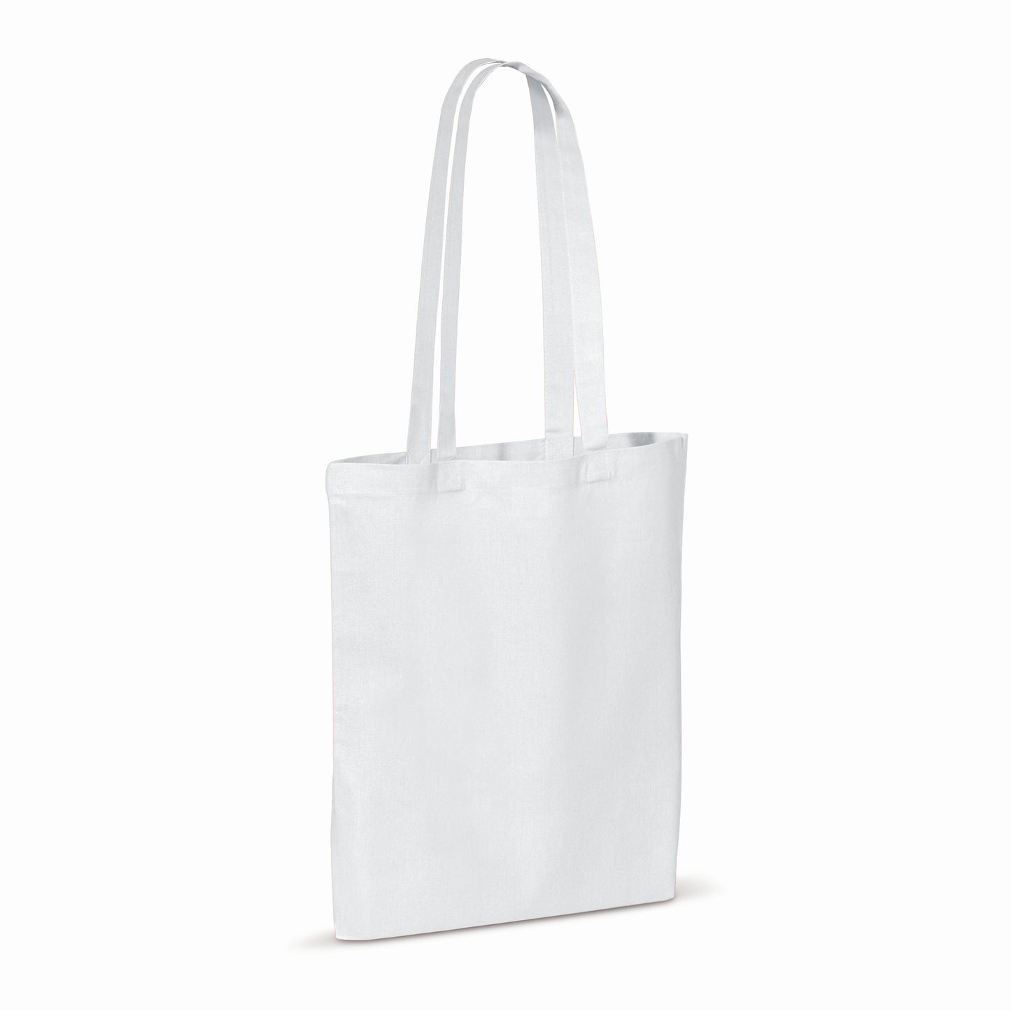 Draagtas gerecycled katoen 140g/m² 38x42cm