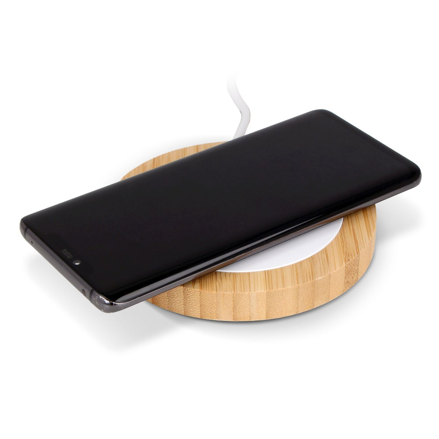 Draadloze oplader bamboe & RABS 15W