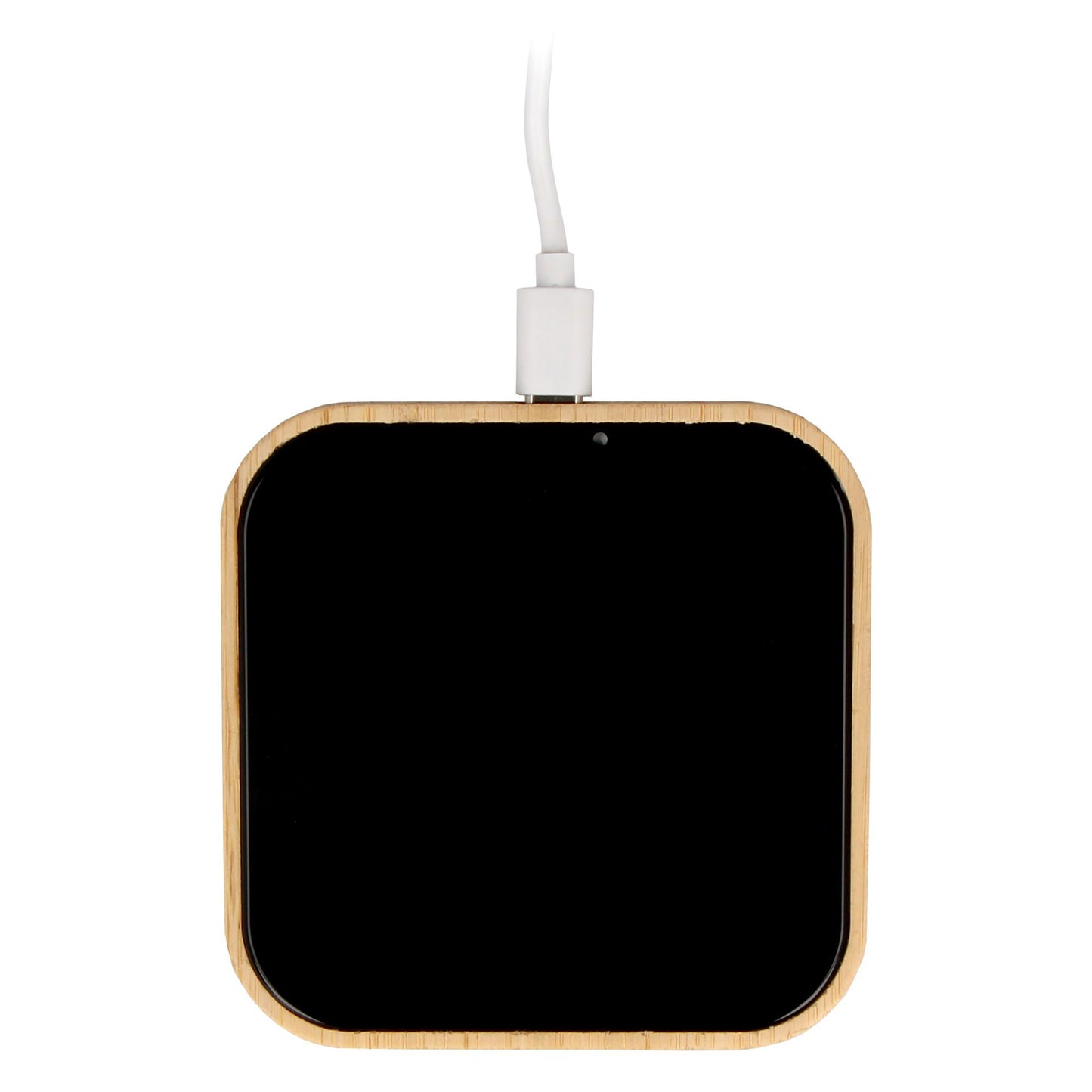 Draadloze oplader bamboe & glas 10W