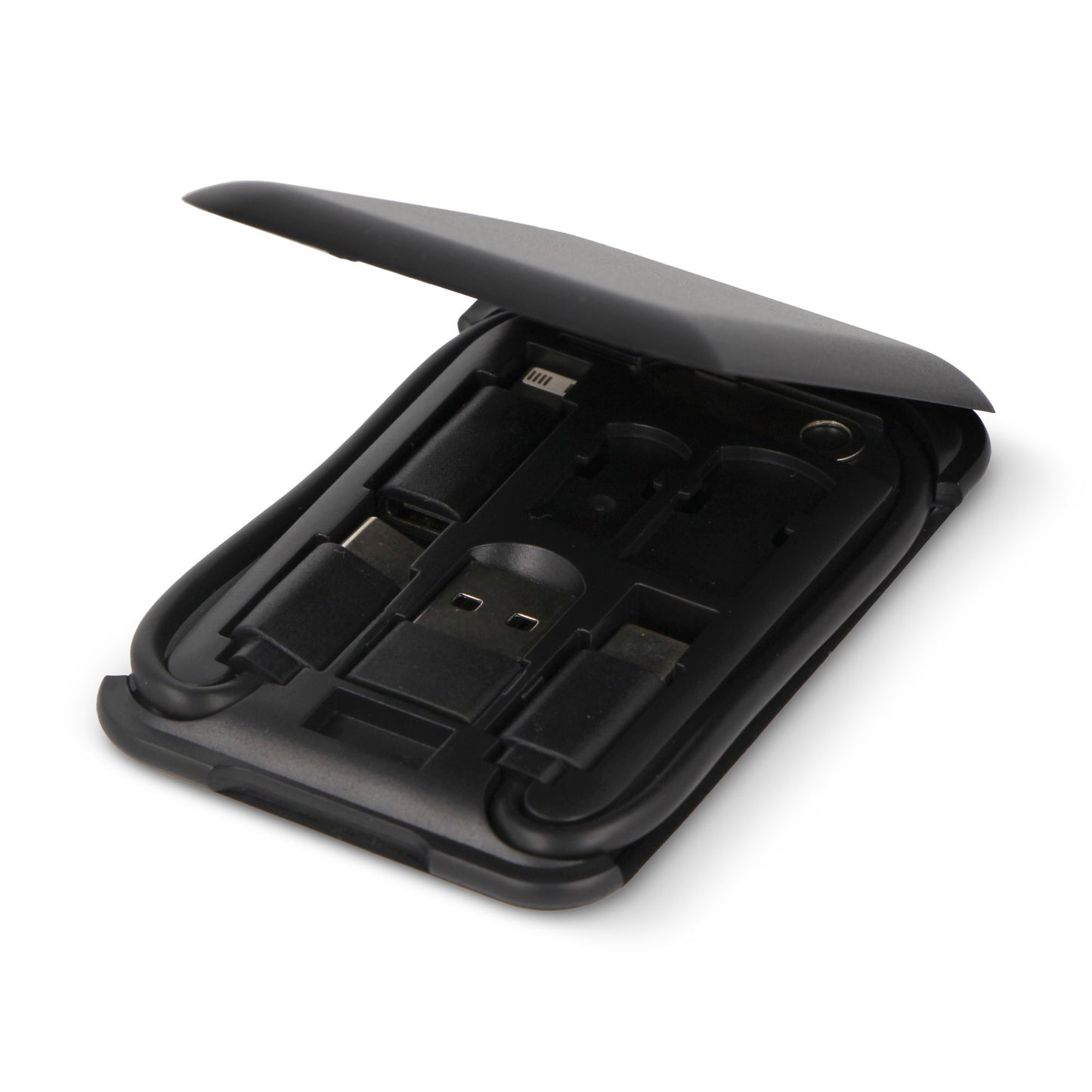 Oplaad- en telefoon reisset