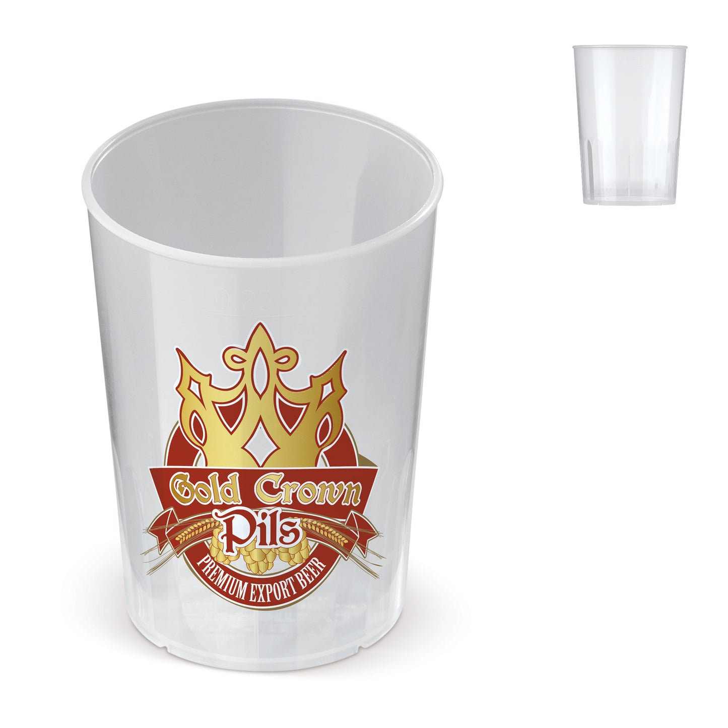 Ecologische cup design PP 250ml
