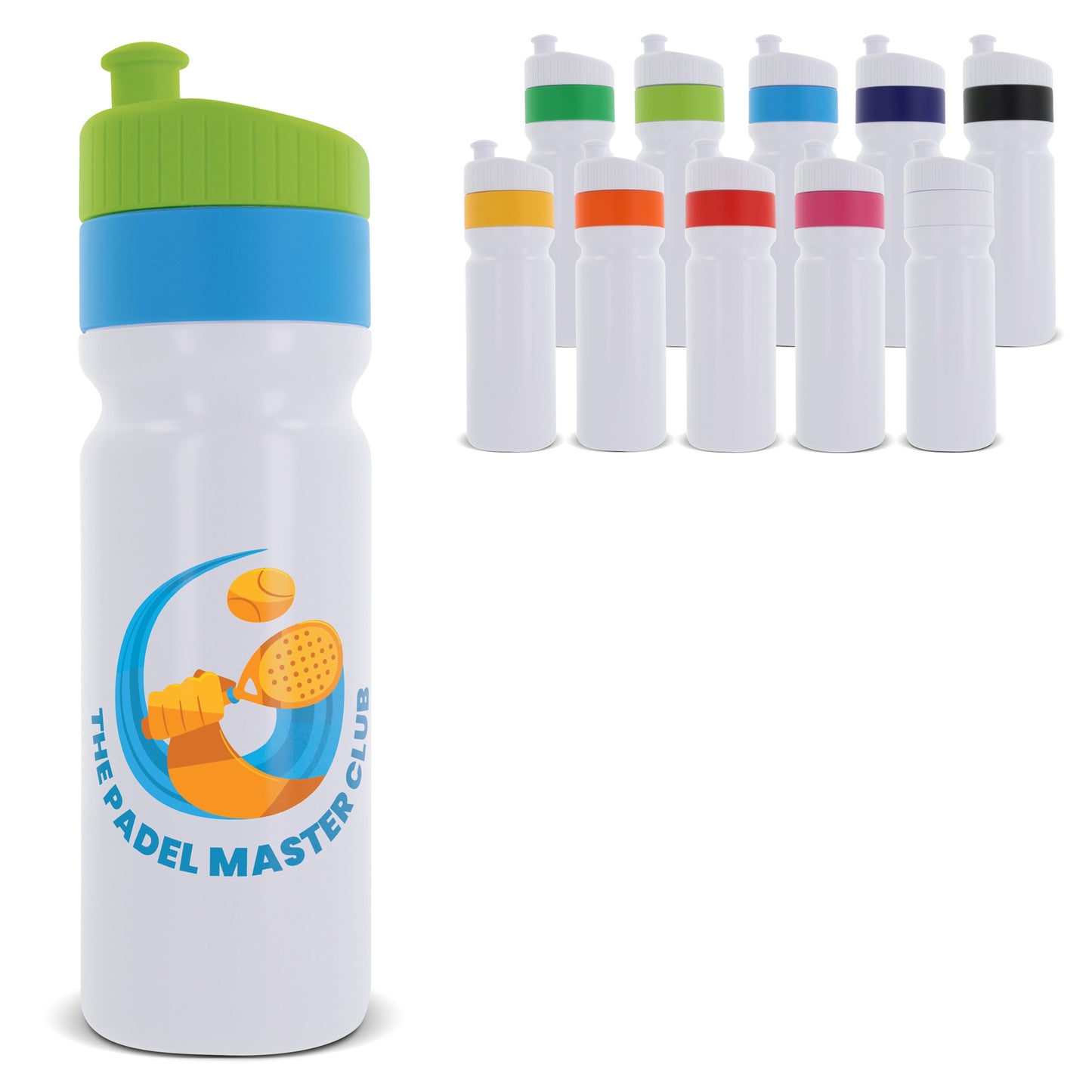 Sport bidon met rand 750ml