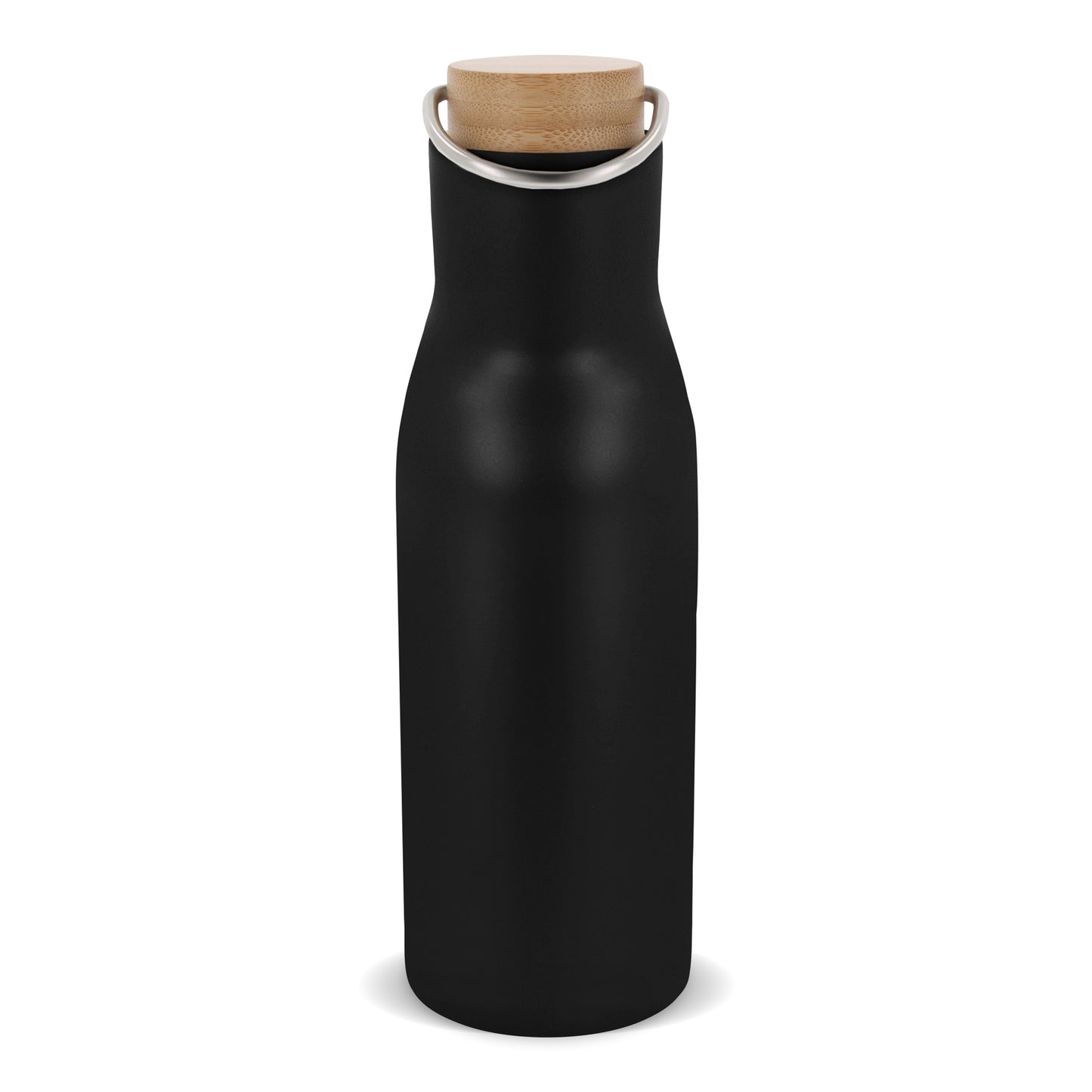 Thermo fles met bamboe deksel 500ml