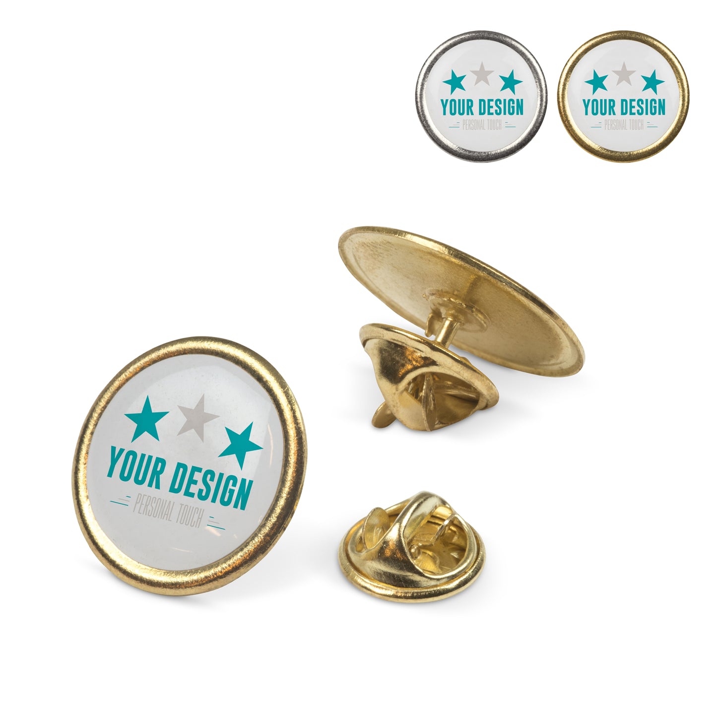 Badge metalen pin Ø20mm