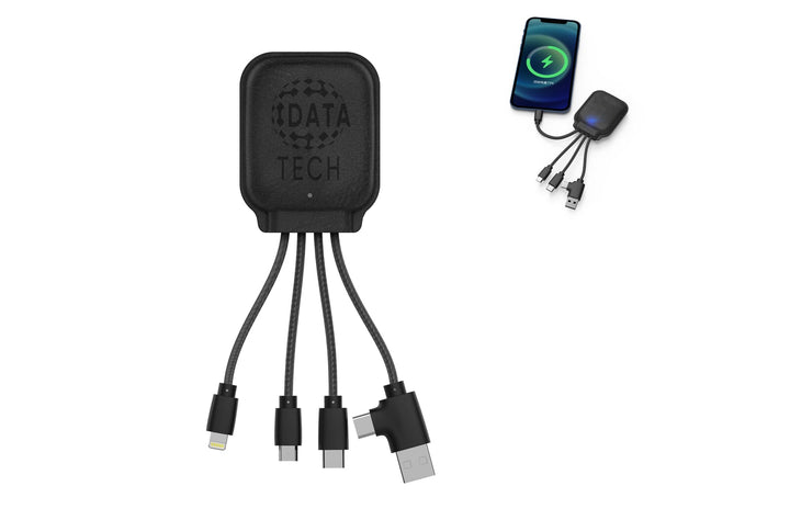 4001 | Xoopar Iné Gamma NFC Powerbank met Oplaadkabels 3000mAh