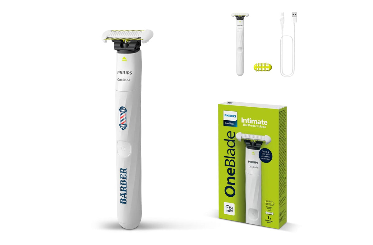 Philips OneBlade Intimate scheerapparaat en trimmer voor intieme zones