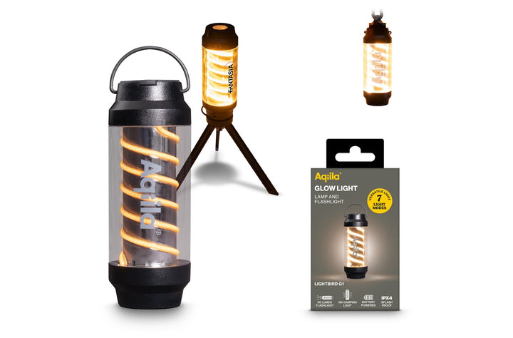 Aqiila Lightbird G1 Camping lamp en Zaklamp