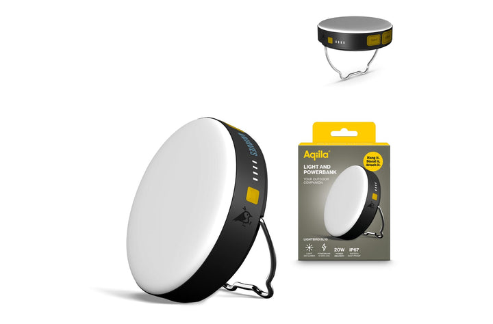 Aqiila Powerbird BL10 Lamp en Powerbank 10.000 mAh