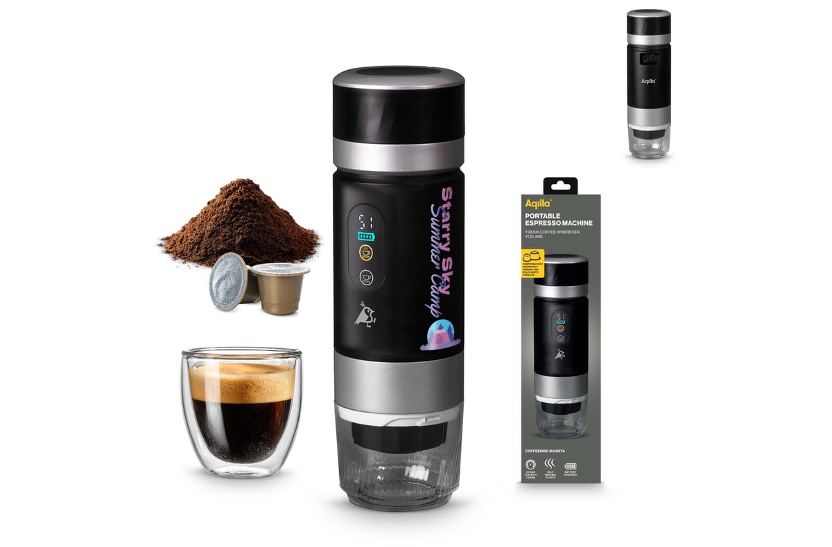 Aqiila Coffeebird Barista Draagbare Espressomachine