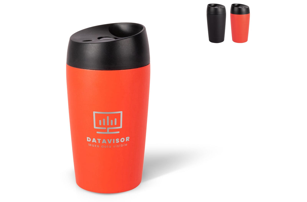 Sagaform Loke dubbelwandige mok met rubberen Coating 240ml