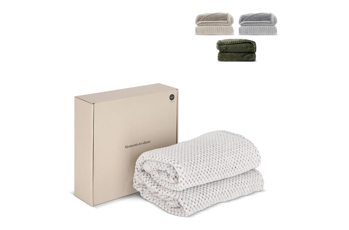 Sagaform Anni R-PET fleece deken