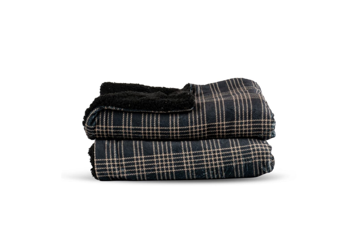 Sagaform Rut fleece plaid