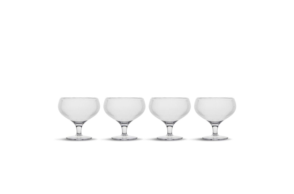 Billi coupe glas set van 4