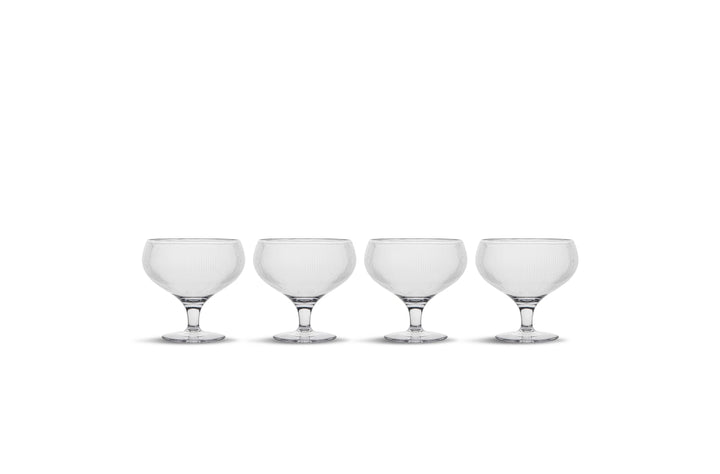 Billi coupe glas set van 4