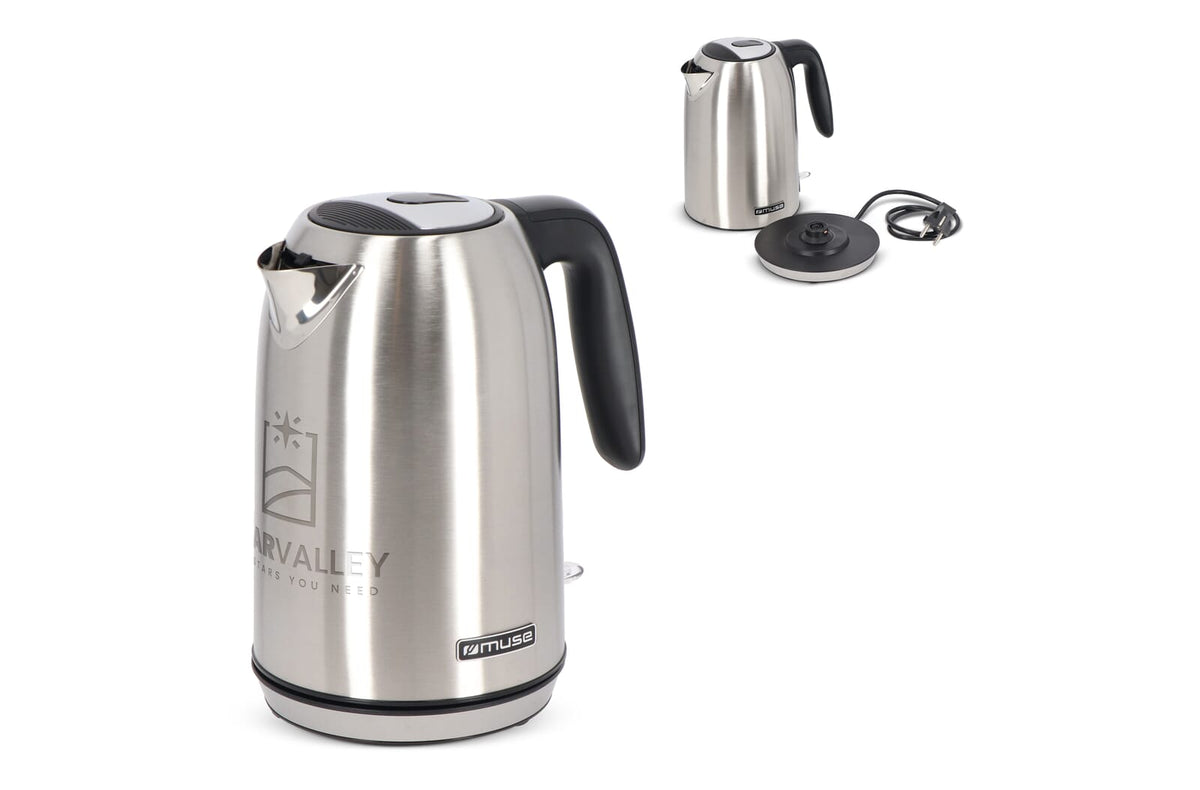 MS-015|Muse Waterkoker Roestvrij Staal