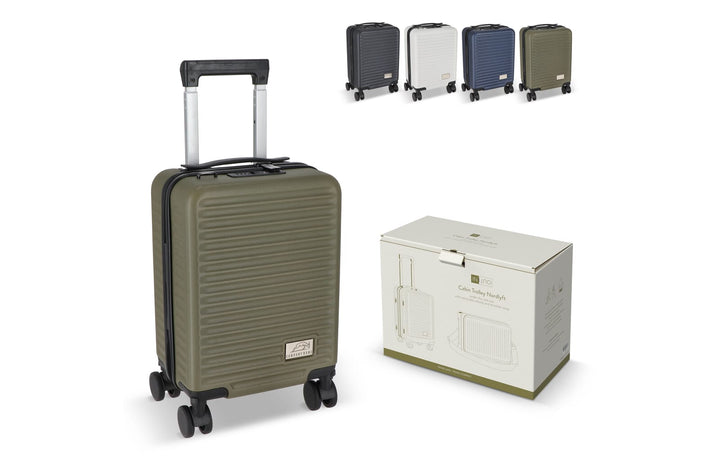 De Nordlyft InSideOut trolley, met afneembare wielen, past onder de stoel.