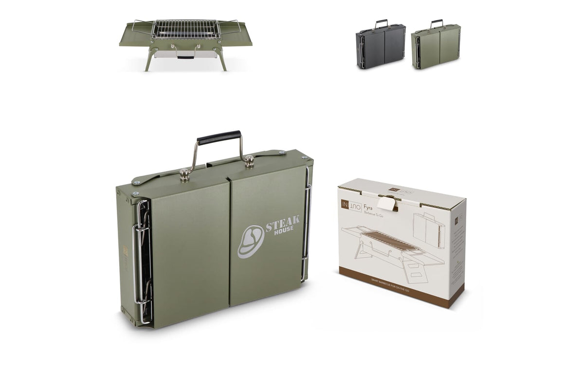 InSideOut Draagbare BBQ Fyra