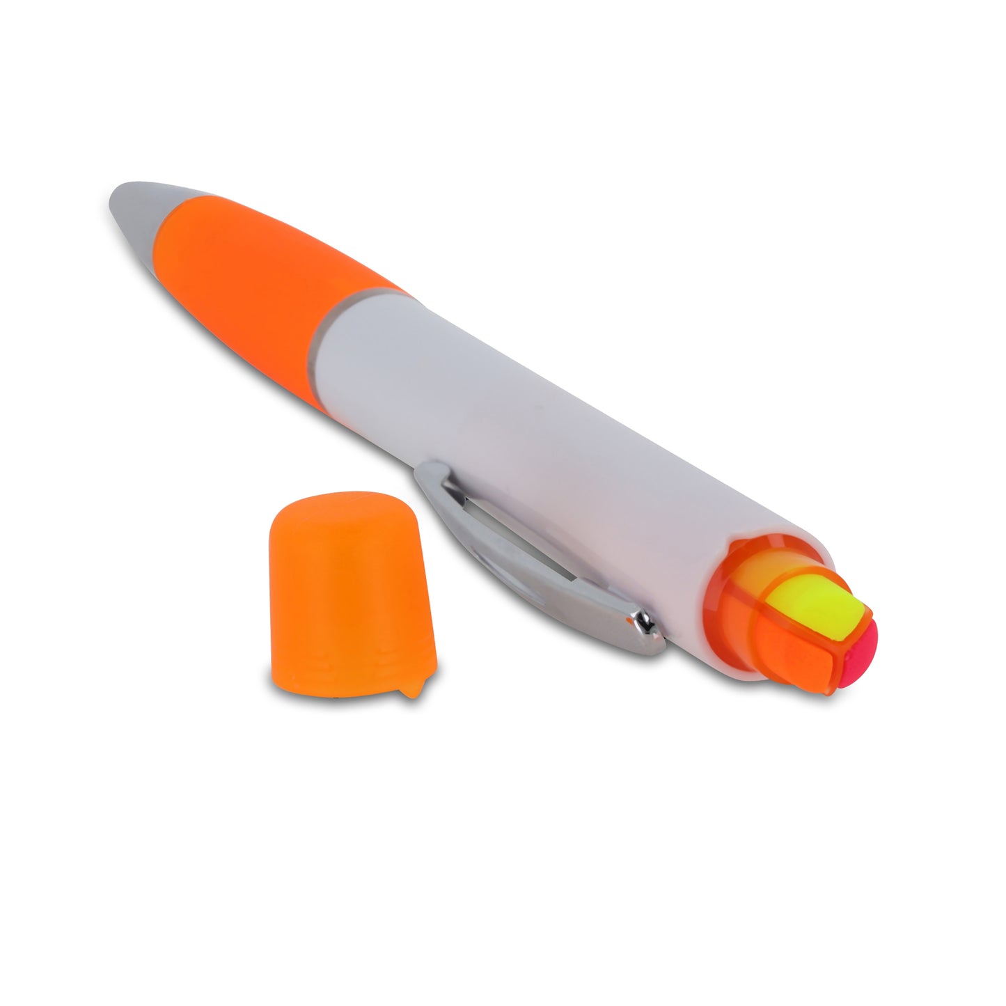Balpen Hawaii met driekleurige tekstmarker