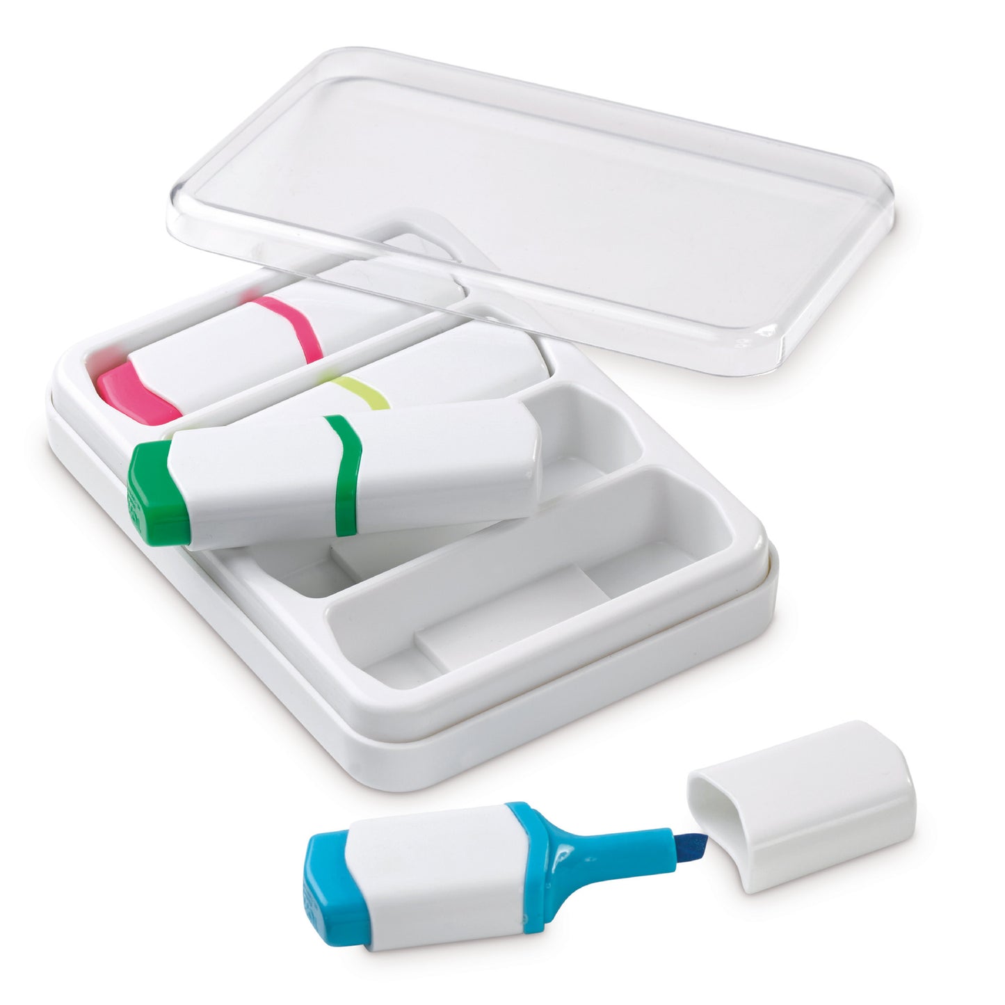 Mini tekstmarkers set van 4