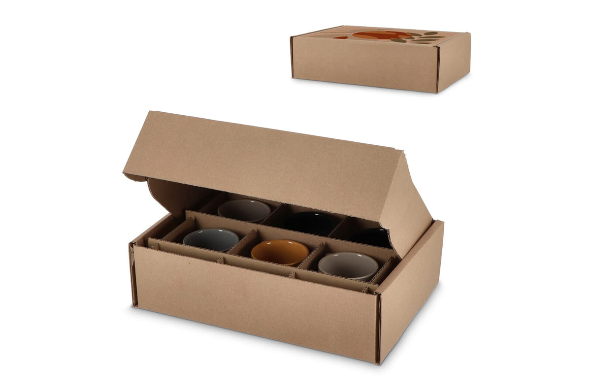 Custommade geschenkdoos voor 6 mokken 34.7 x 24.3 x 9.9 cm