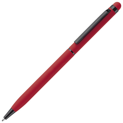 Balpen metaal stylus rubberised
