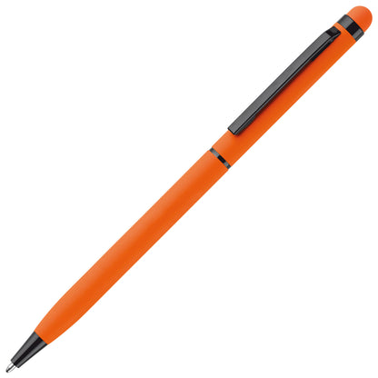 Balpen metaal stylus rubberised