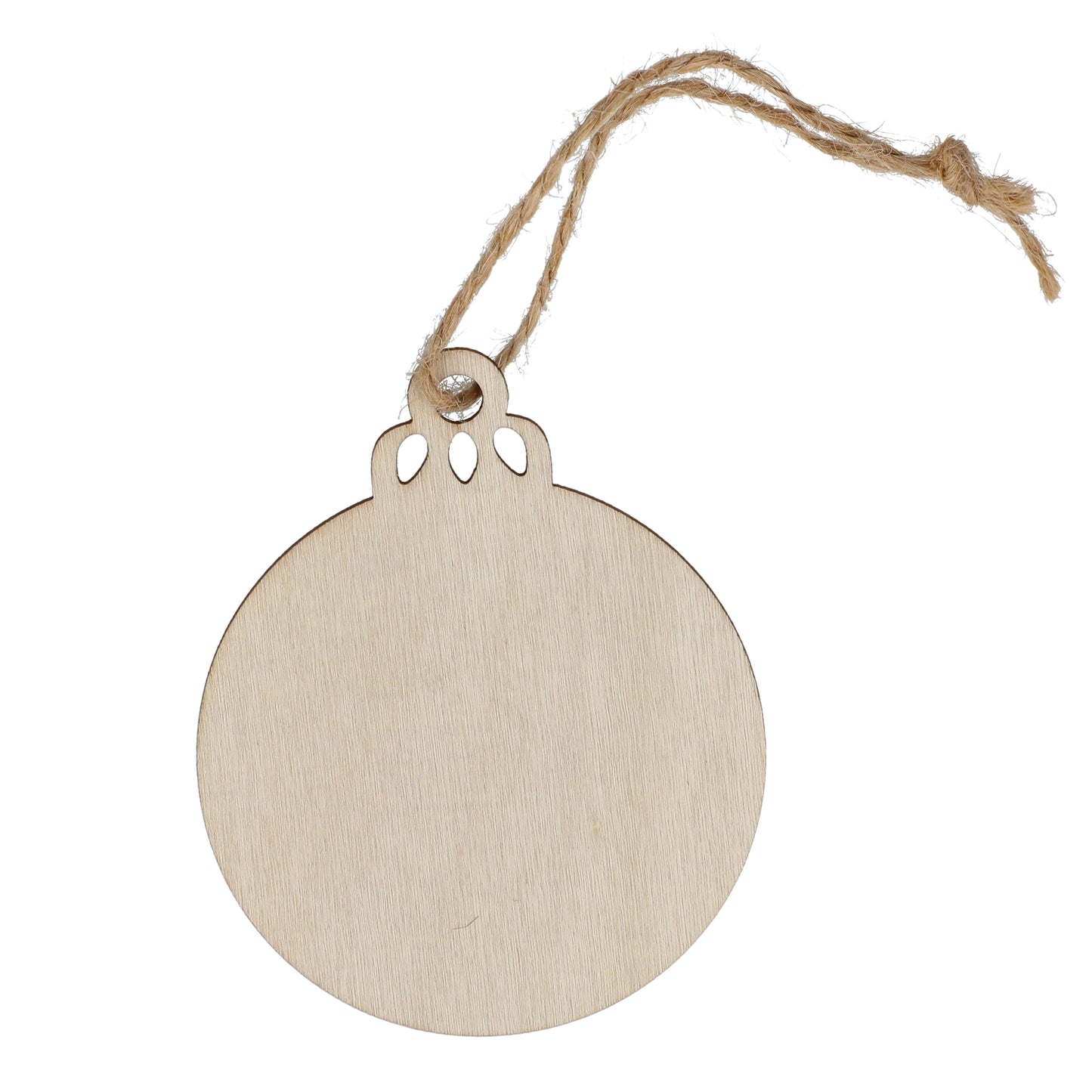 Houten kerstbal