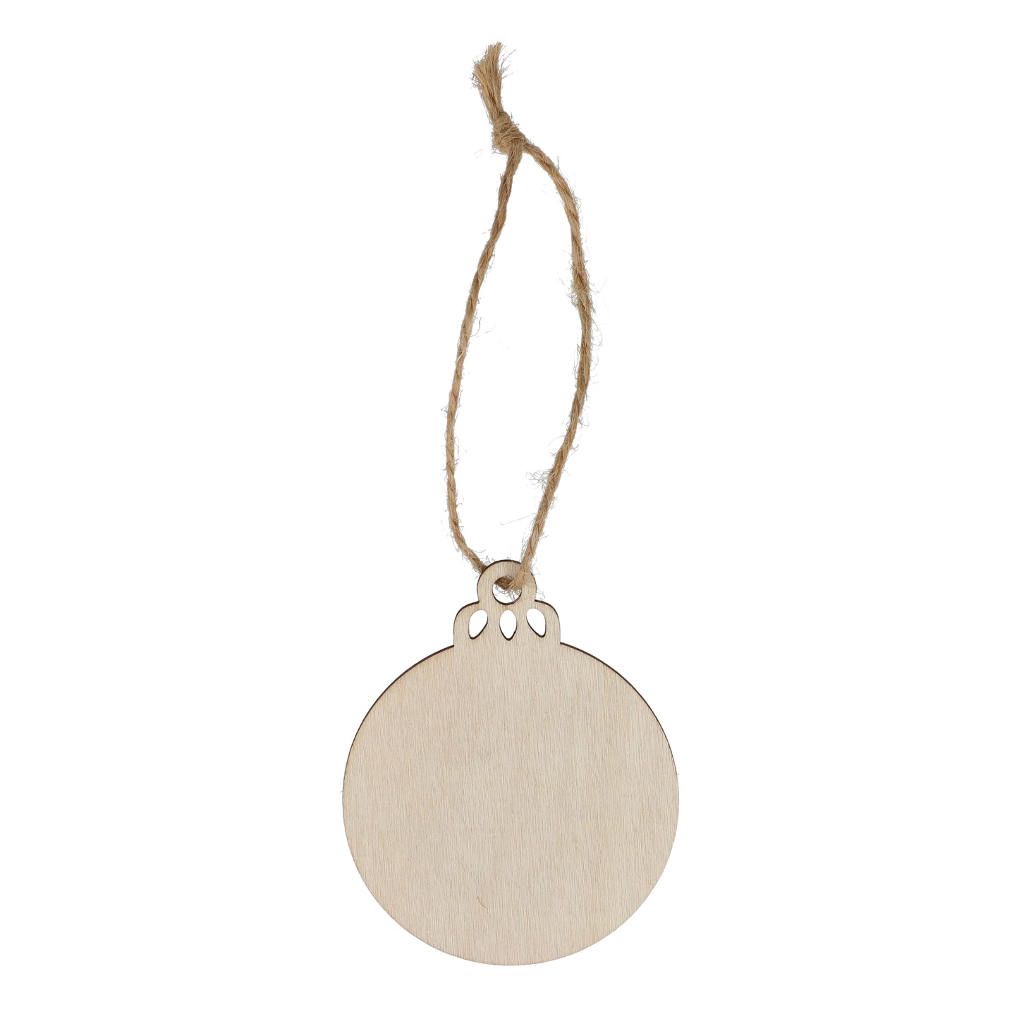 Houten kerstbal