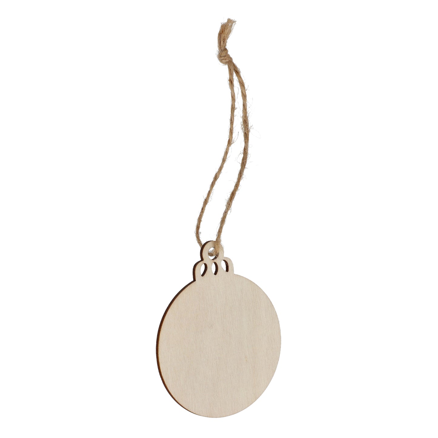 Houten kerstbal