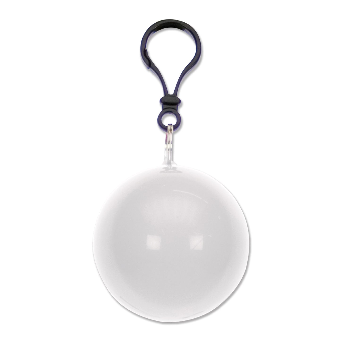 Bal met regenponcho