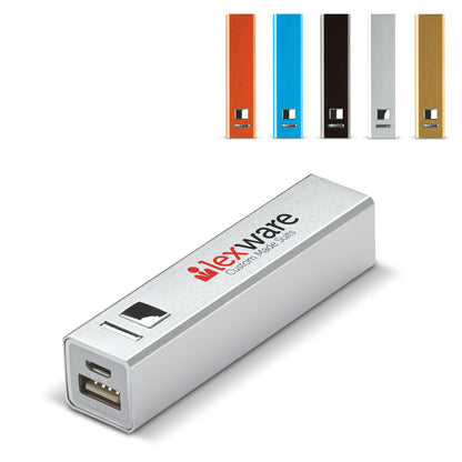Powerbank aluminium 2200mAh