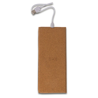 Muismat met draadloze oplader kurk 5W