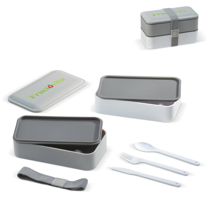 Lunchbox Bento met bestek 1.25L LT91107