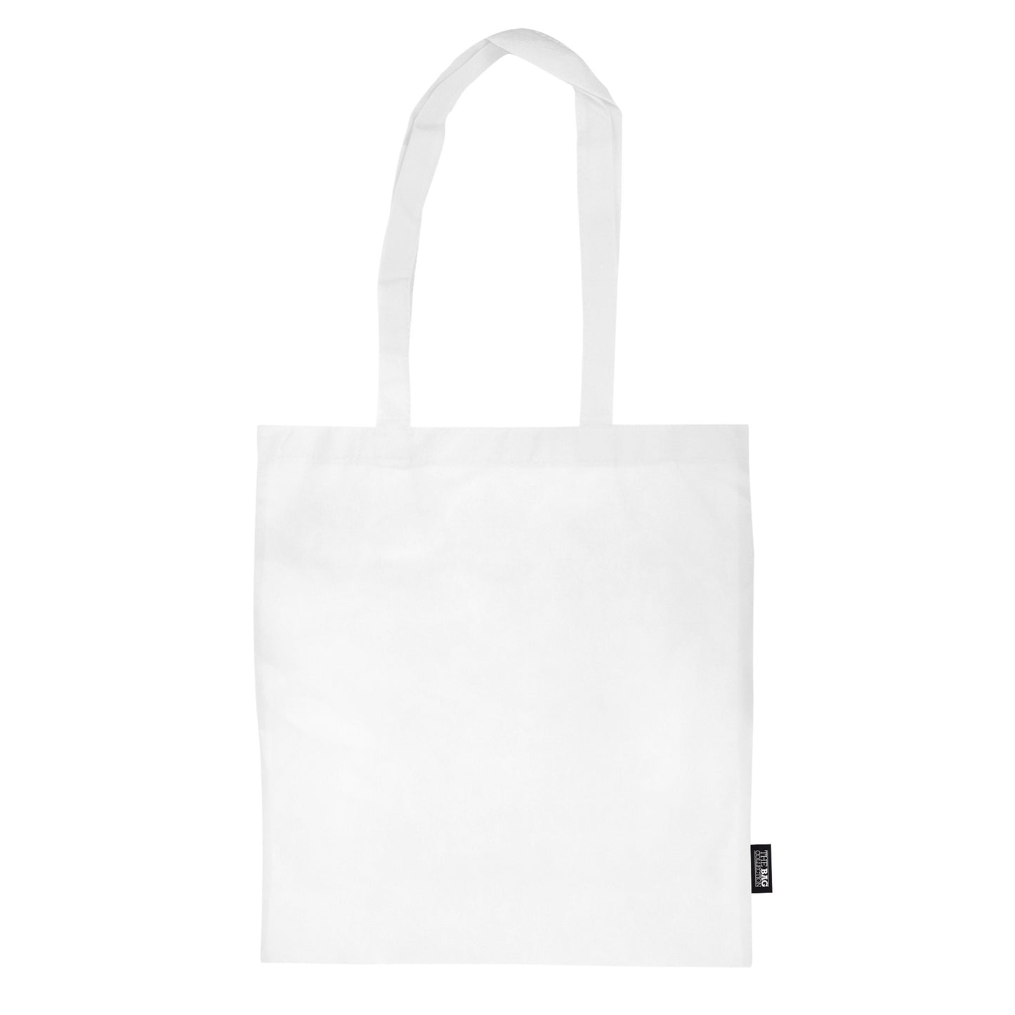 Schoudertas non-woven wit 75g/m²