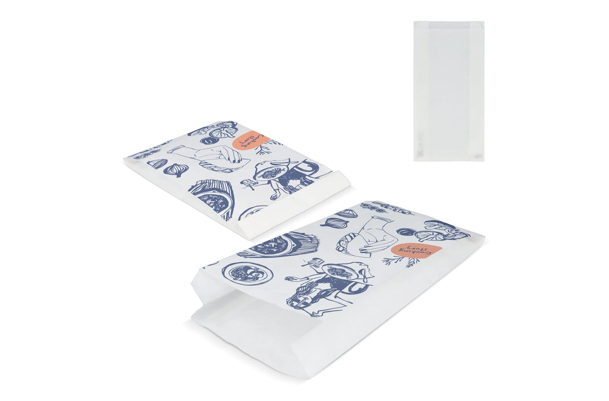 Papieren zak 50g/m² 15 x 7 x 36 cm