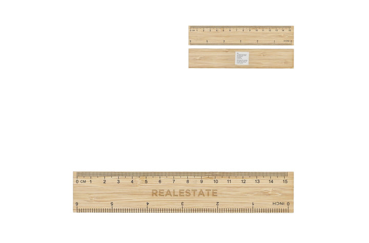 Bamboe liniaal 15cm