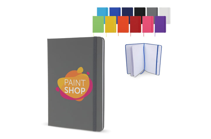 Notitieboek A5 PU met puntraster pagina's