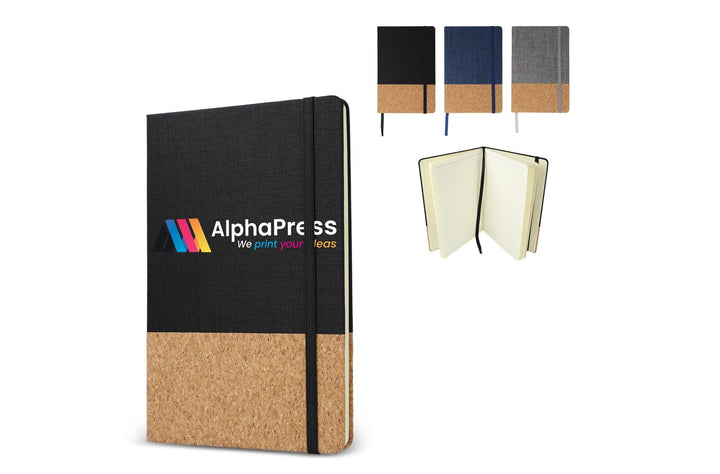 Notitieboek R-PET & kurk A5