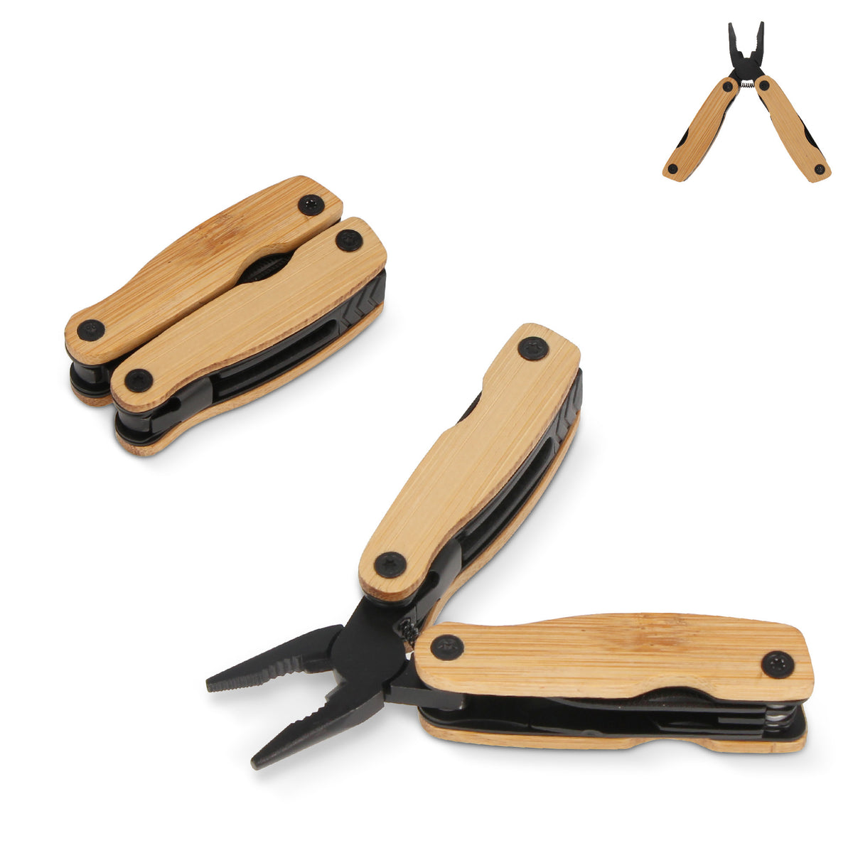 Multitool Bamboe 12 functies LT93410