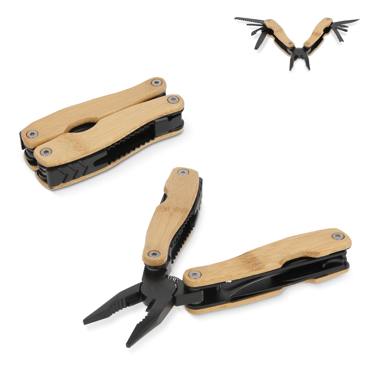 Multitool bamboe 8 functies LT93411