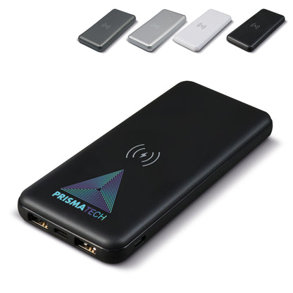 Powerbank Elite met draadloze oplader 8.000mAh 5W