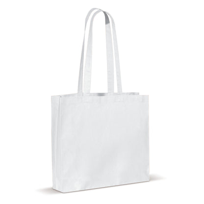 Schoudertas katoen OEKO-TEX® 140g/m² 40x10x35cm