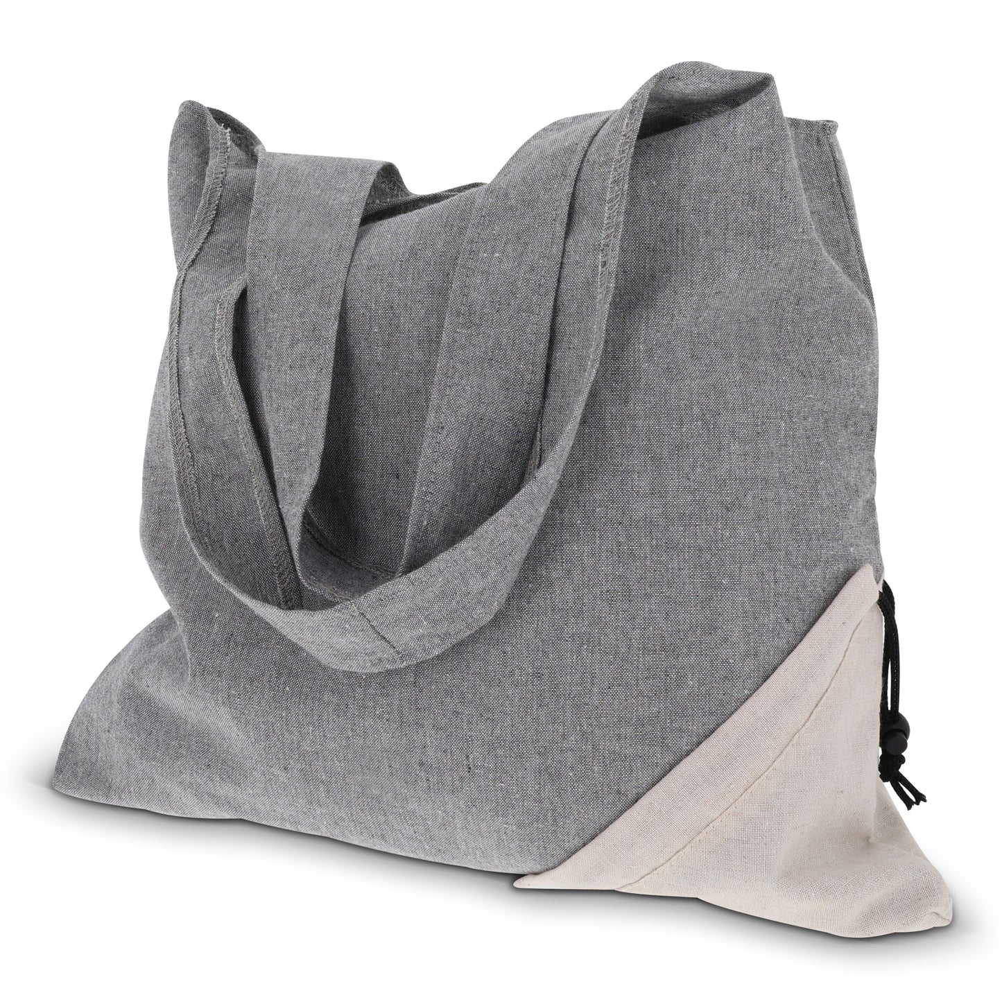 Boodschappentas Gerecycled katoen OEKO-TEX® 140g/m² 38x42cm