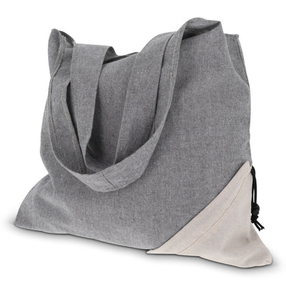 Boodschappentas Gerecycled katoen OEKO-TEX® 140g/m² 38x42cm