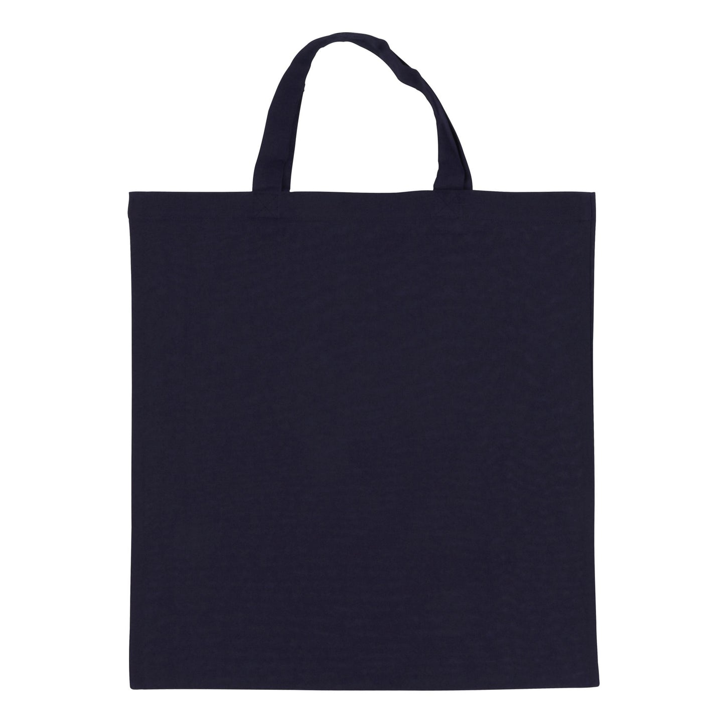 Schoudertas OEKO-TEX® gekleurd kort 140g/m² 38x42 cm